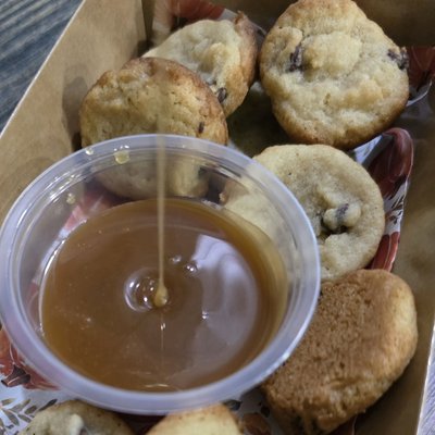 Mini Chocolate Chip Cookie Dippers