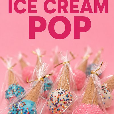 Ice Cream Cake Pop