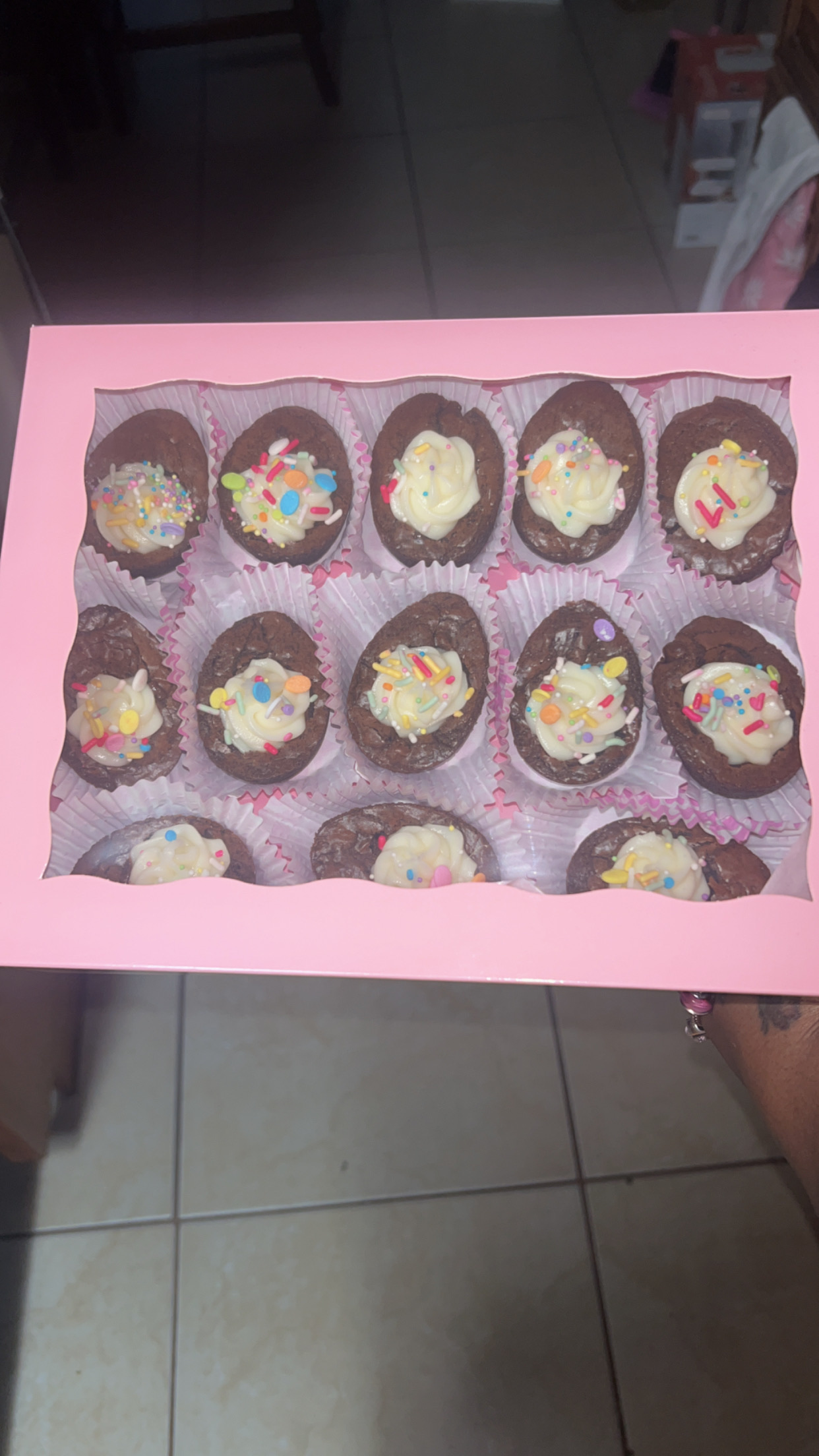 Brownie Deviled Eggs 1 dz