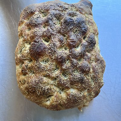 Rosemary and Sea Salt Sourdough Focaccia 