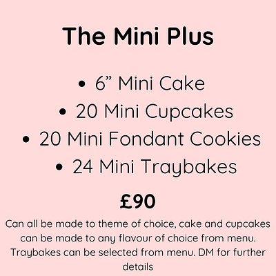 Party Packages: The Mini Plus