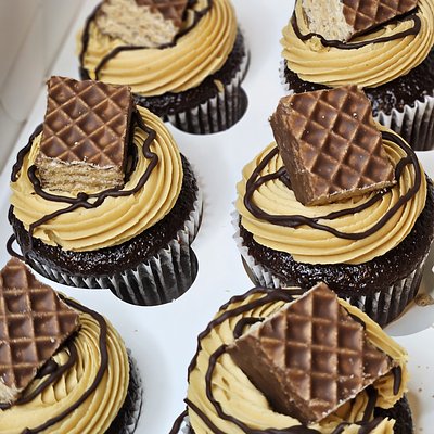 Nutty Buddy Cupcakes (6-Pack)