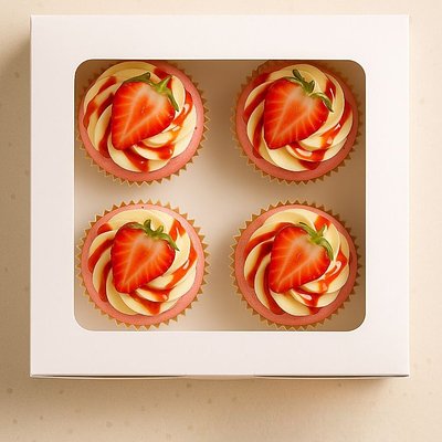 Strawberry Cupcakes (4)