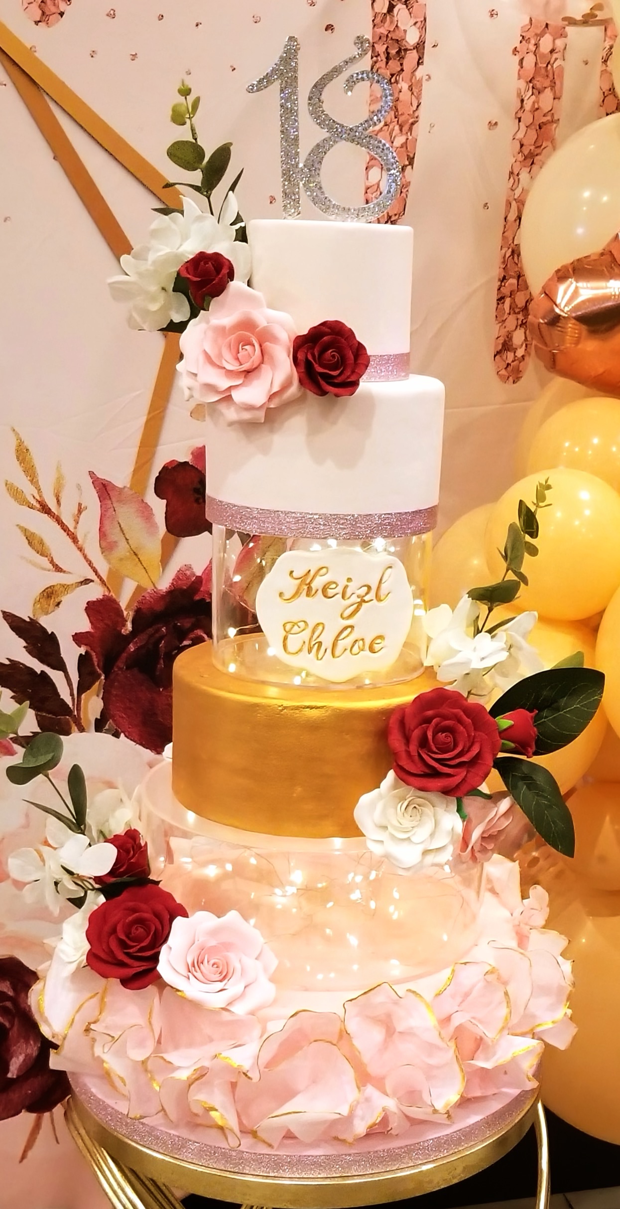 3 Tier Cake 6” 8” 10” (Start Price)