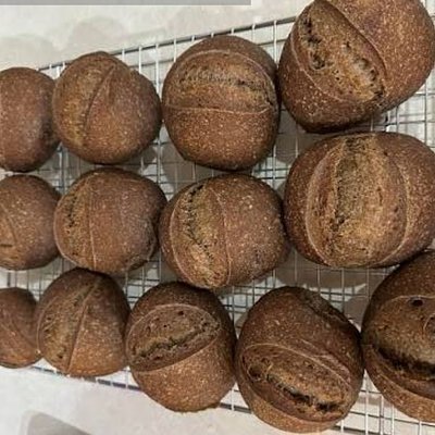  Pumpernickle Rolls (12)