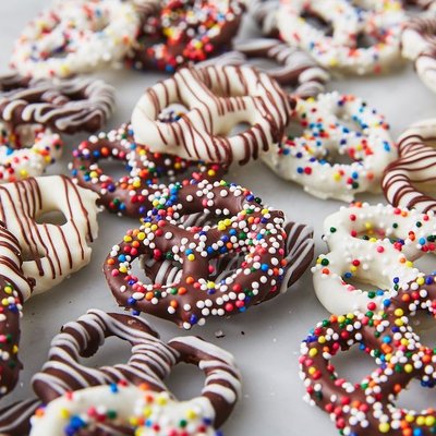 Chocolate Dipped Pretzels