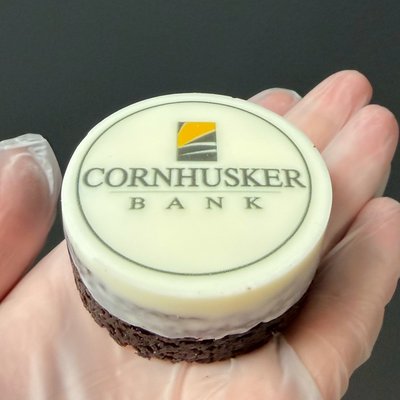 Brownie Pucks w/ Logos 