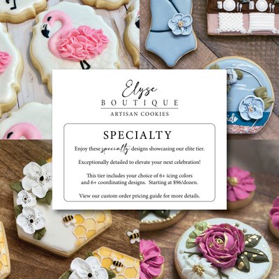 Specialty Custom Cookies 