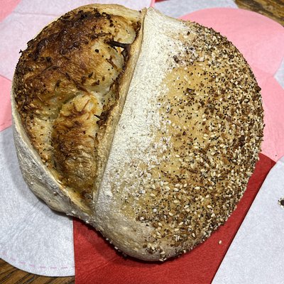 Everything & Cheese Sourdough