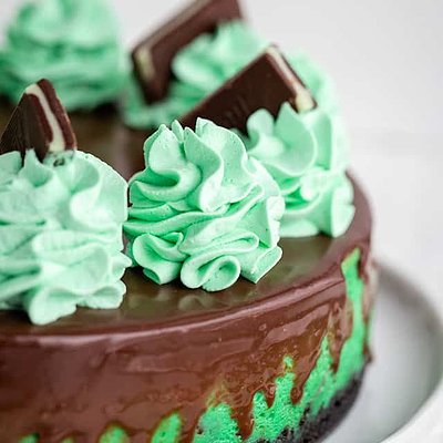 Mint Chocolate Cheesecake