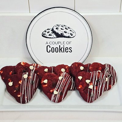 Red Velvet Chip (Heart) - DOZEN