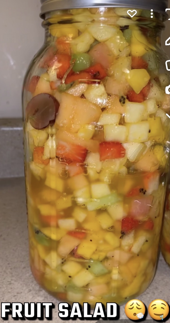 SCOOBZ FRUIT MIX (8OZ MASON JAR) 