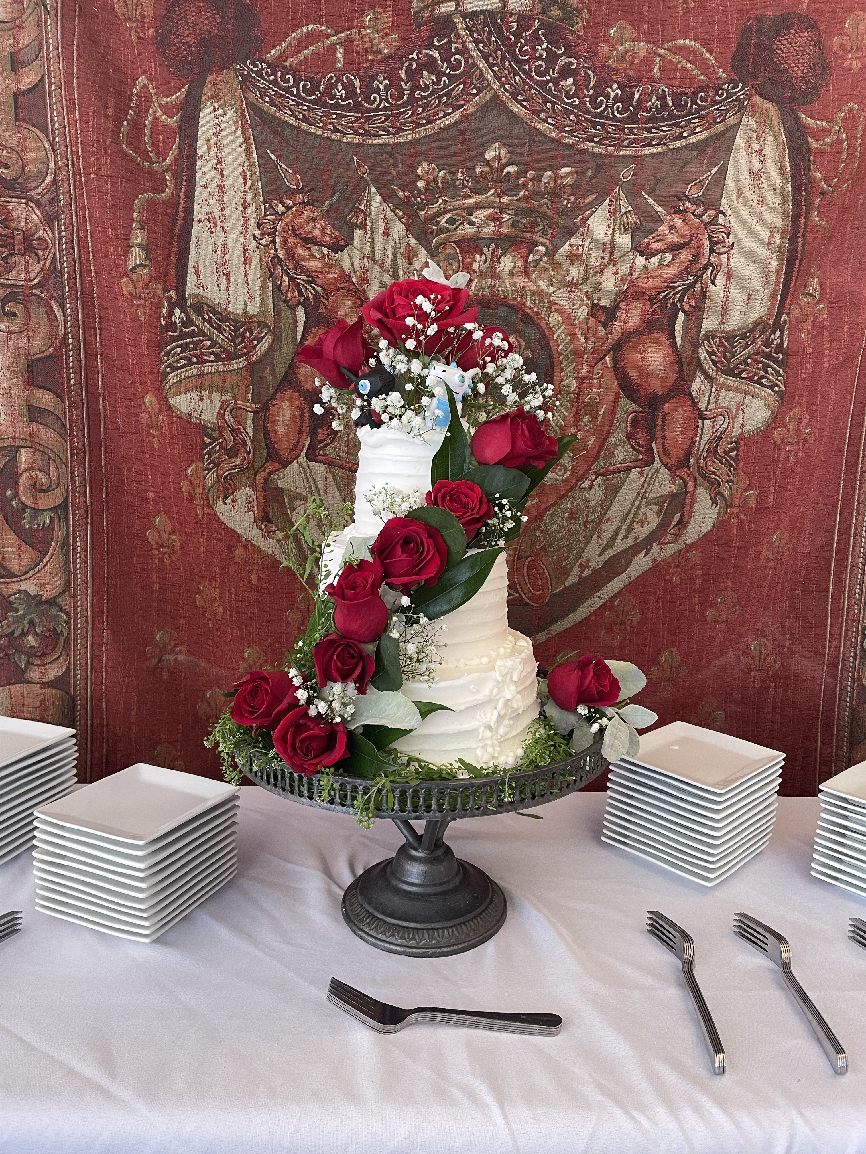 Small Wedding Cake (3 Tier) 