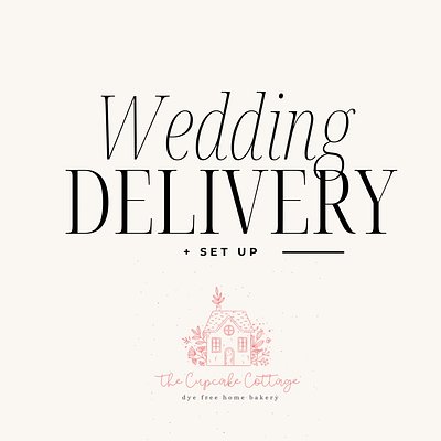 Wedding Cake Delivery + Set Up
