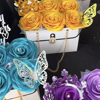 Real / Eternal Rose Purses 