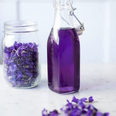 Violet Simple Syrup