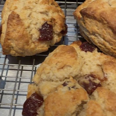 Guava scones 