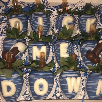 “Dirty Dozen “ Comes w/ Message And Edible Novelty’s 