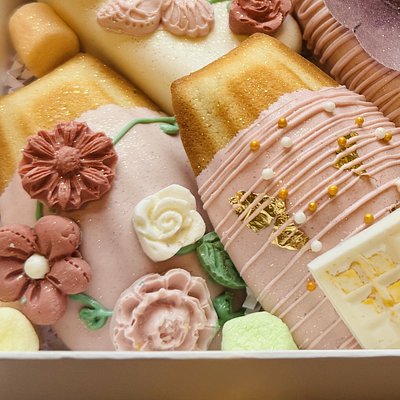 Chocolate Covered Madeleine Cookies 