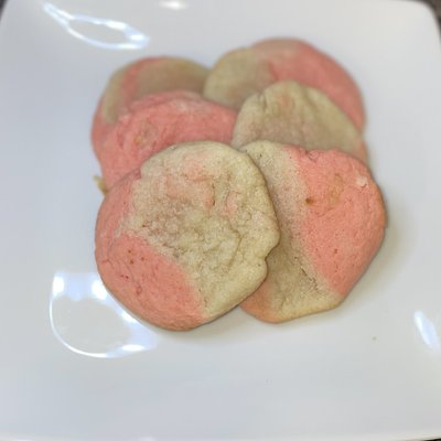 Strawberry Sugar Cookies