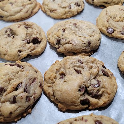 Sourdough Chocolate Chip Cookies 