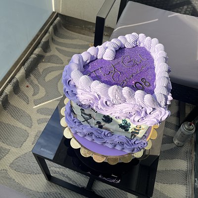 8 In Photo Collage Cake