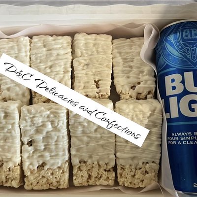 Father's Day Rice Crispy Box