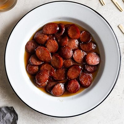 Brown Sugar Kielbasa Bites