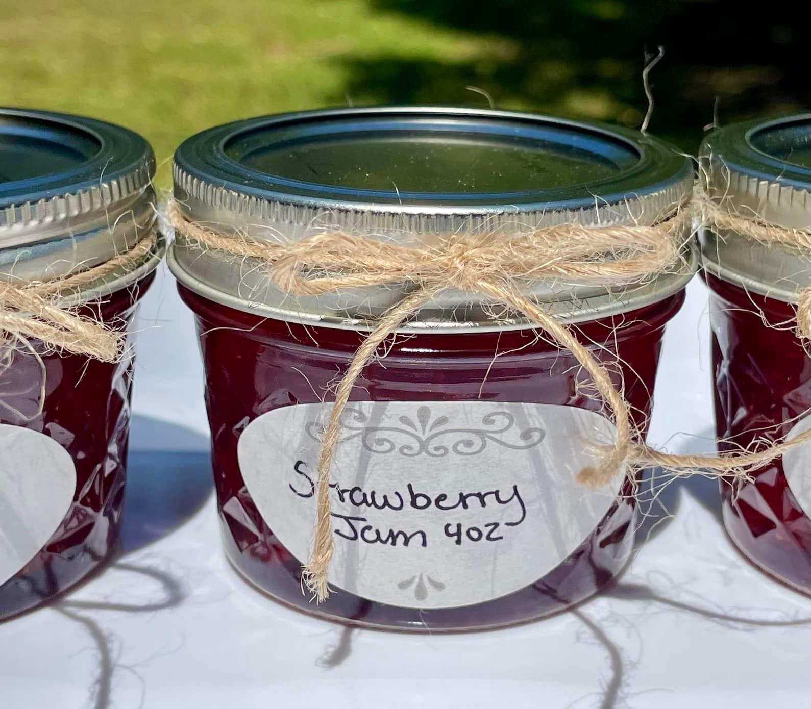 4oz Strawberry Jam 