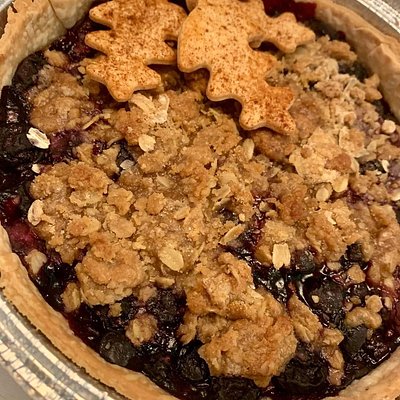 Blueberry Brown Sugar Pie