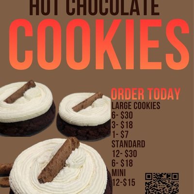 Hot Chocolate Cookie (Large 6-Pack) 