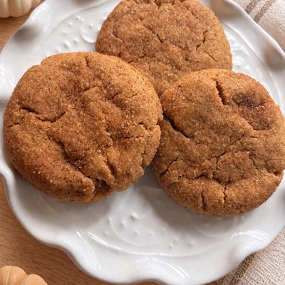 Brown Butter Pumpkin Snickerdoodles 