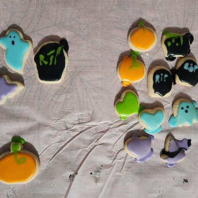 Iced Sugar Cookies