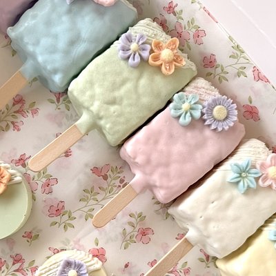Dipped Rice Krispie Treats (Half Dozen)