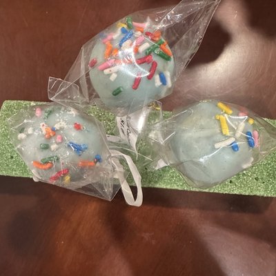 Birthday Cake Cookie Pop
