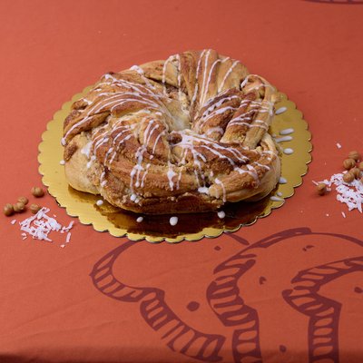Coconut Caramel Tea Ring (Serves 8-10)