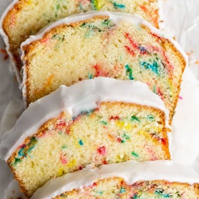 Confetti Mini Loaf Cake