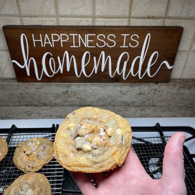 Salted Triple Chip Cookie
