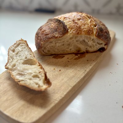 “Croissant” Sourdough Loaf