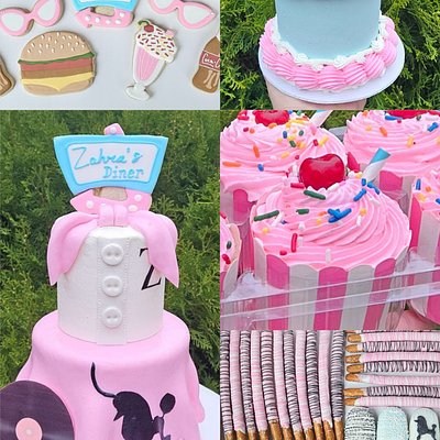 The Enchanted Table (Full Spread Dessert Table)