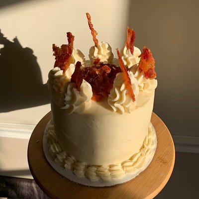 Maple Bacon Cake  