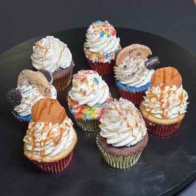 Fruity Pebble Cupcakes 