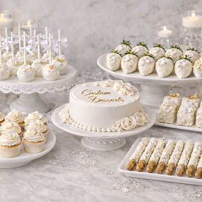 Refined Dessert Table