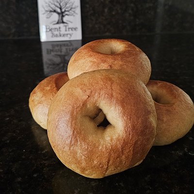Sourdough Bagels Plain 6 Each