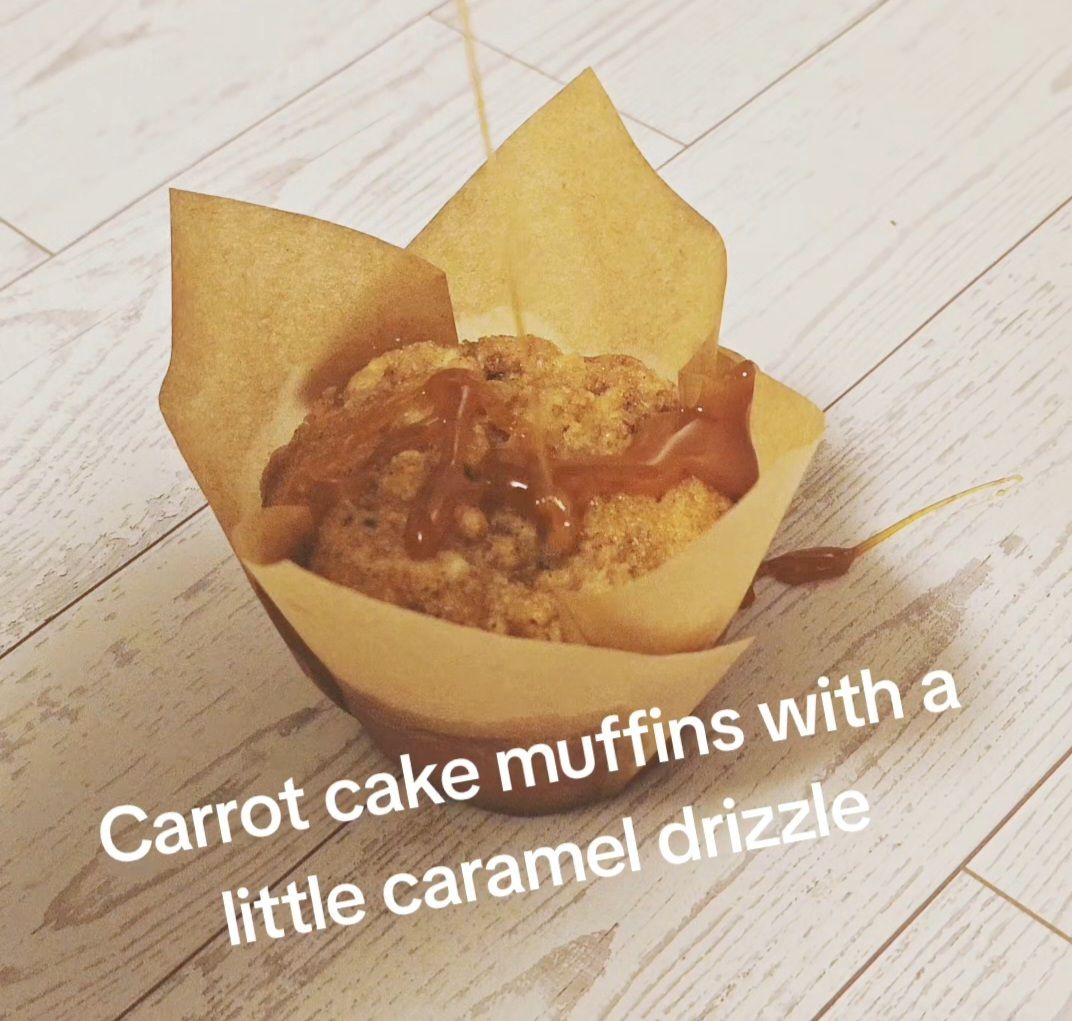 Carrot Cake Muffins 1 Dozen