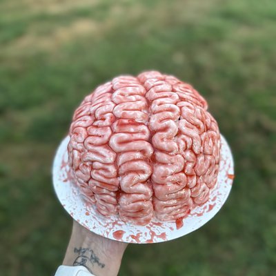 3d Brain Cake 