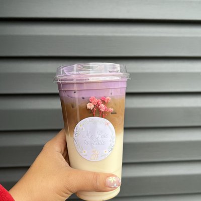 Ube-Horchata Chai