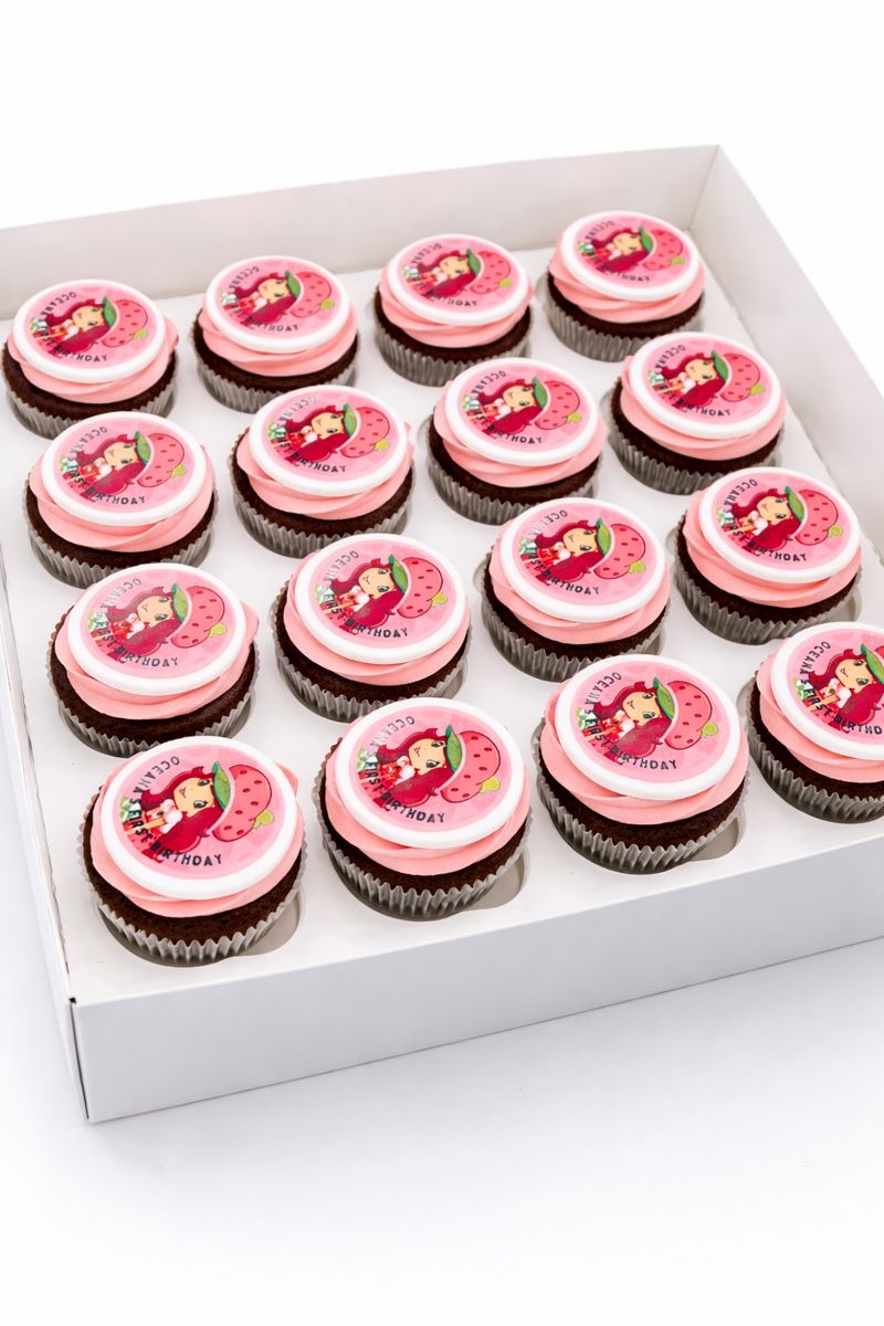 Cupcakes With Edible Images 12 Pack
