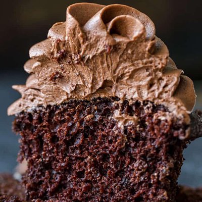 Chocolate Nutella Deluxe Cupcake 