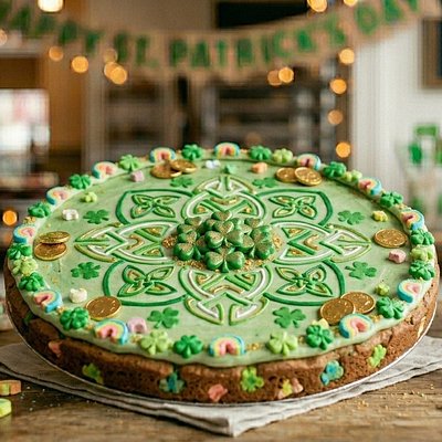 Festive Cookie Cake